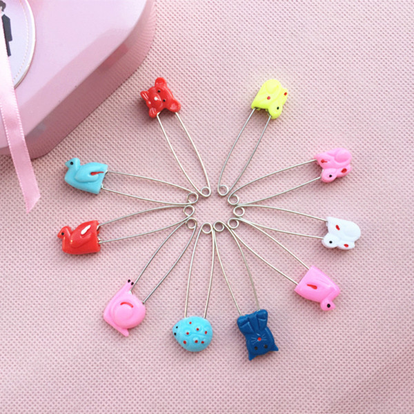 大号卡通别针婴儿安全别针可爱别针多用途别针u型防弹开妈妈帮手