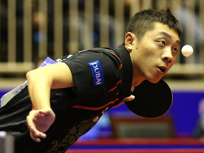 乒乓球海报 乒乓球运动员海报 乒乓球厅俱乐部装饰画许昕海报5b