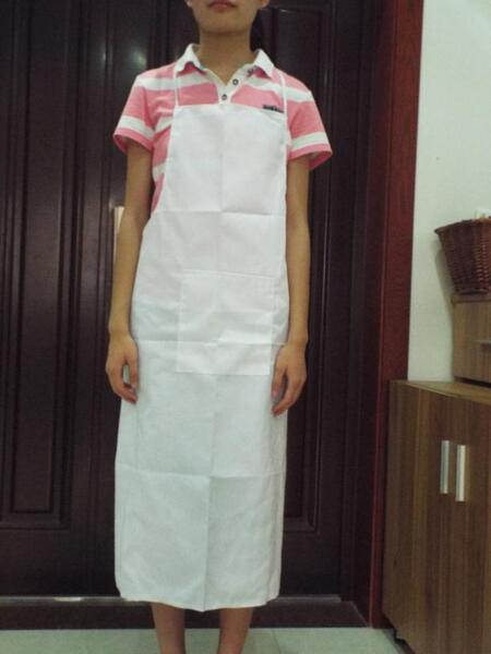 围裙围腰白围腰十条包邮保洁反穿衣无袖围裙食品厂防护家庭保洁