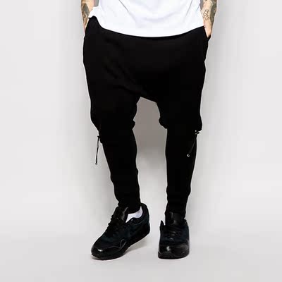 asos英国站正品代购 男士休闲长裤男假两件内搭裤legging运动裤