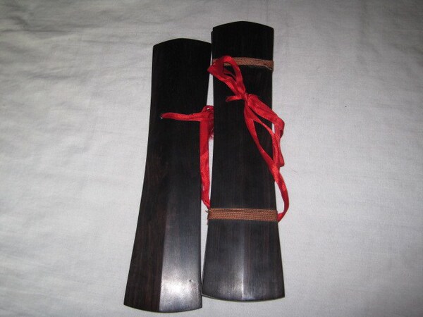 拍板乌木响板京剧戏曲乐器鼓板板红木真黑檀木鼓板檀板