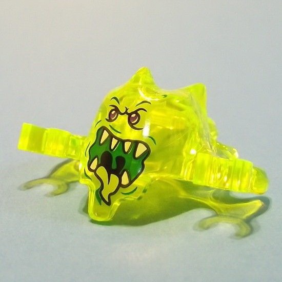 乐高全新正品 幻影忍者人仔鬼魂幽灵怪 透明浅绿 70733 19861pb02