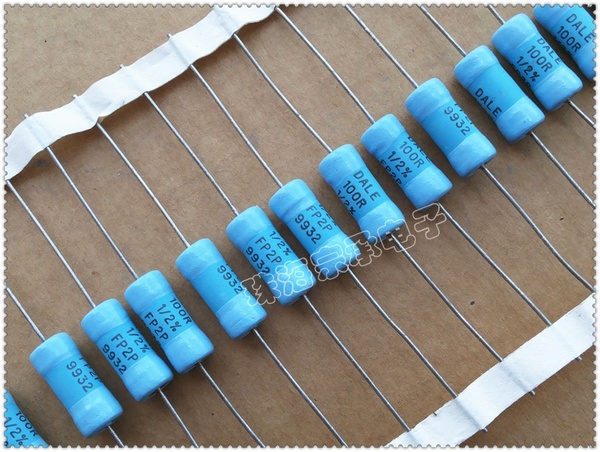 vishay dale fp2p 100r 100欧 0.5% 3w 精密进口金属膜电阻 代2w