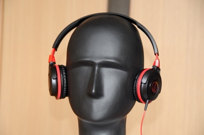 audio technica/铁三角 ath-s100头戴式耳机 入门监听耳机 重低音