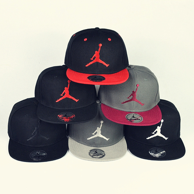 哈之顶jordan欧美新款nba篮球运动aj帽子嘻哈棒球帽飞人乔丹帽子