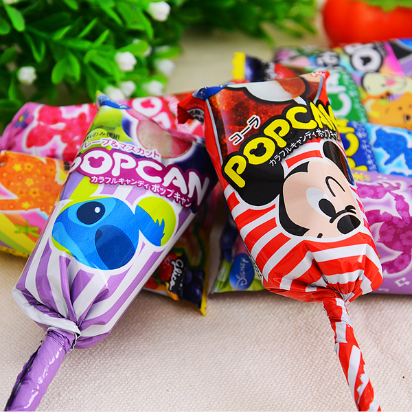 日本固力果glico迪士尼 米奇头型棒棒糖10g 米老鼠有机糖超低特惠