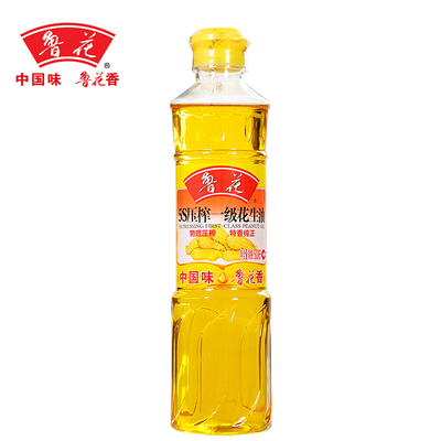 【天猫超市】鲁花5s压榨一级花生油 500ml 特香纯正健康食用油