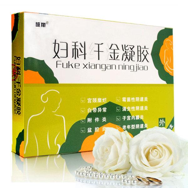 正品越翔妇科千金炎症凝胶 霉菌细菌阴道炎瘙痒白带异常宫颈糜烂