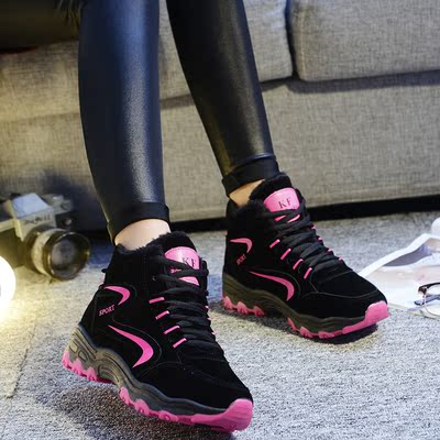 女款高帮运动鞋