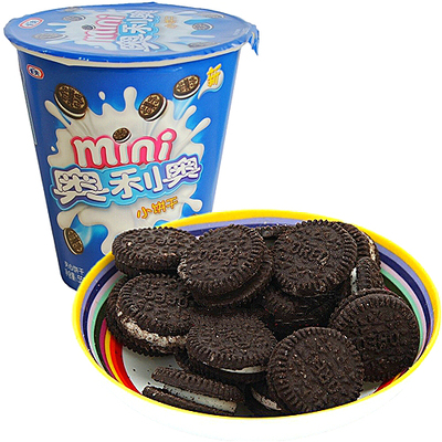 卡夫 亿滋 mini/迷你 奥利奥 原味夹心55g 巧克力味夹心饼干