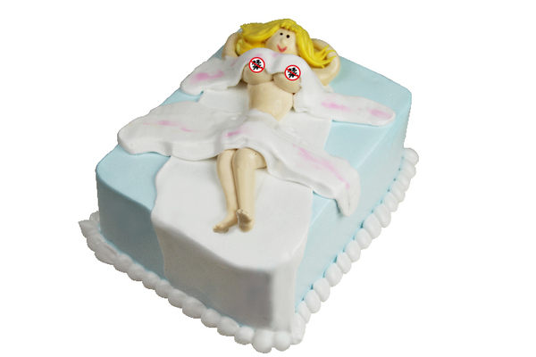 沈阳波波的蛋糕店 情侣蛋糕 女-5 恶搞整人奶油鲜奶生日造型蛋糕