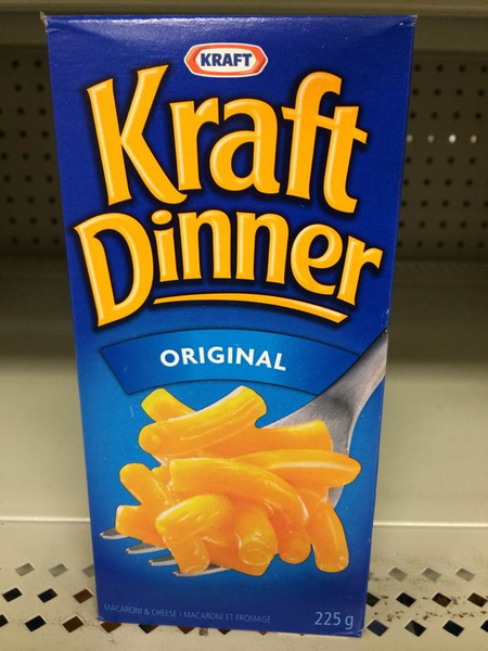 加拿大kraft dinner卡夫芝士奶酪通心粉 婴幼儿健康营养辅食 225g