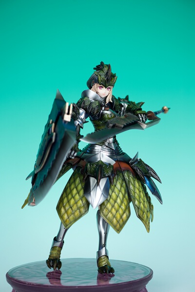 龙精石gk手办 wf2015 怪物猎人 雌火龙装备 充能斧ver. 成品 预订