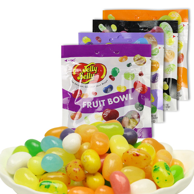 jelly belly/吉力贝 进口休闲零食水果糖豆糖果软糖多种口味100g