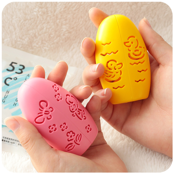 自发热马卡龙暖手宝 保暖神器随身迷你热水袋暖手圣蛋小暖蛋蛋芯