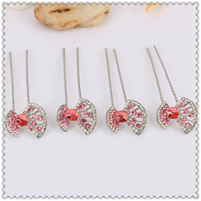 流行美饰品高档水钻水晶插针百搭饰品e1307031