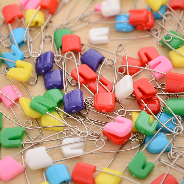 正品婴儿别针卡通宝宝安全别针大号婴幼儿可爱大号u型尿布别针扣