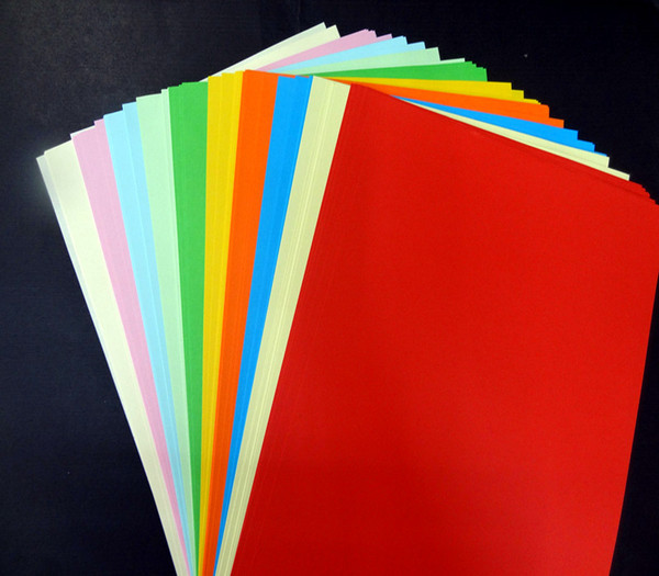 a4彩色纸 80克彩色复印纸 diy手工纸 彩色卡纸 粉红色a4纸 100张