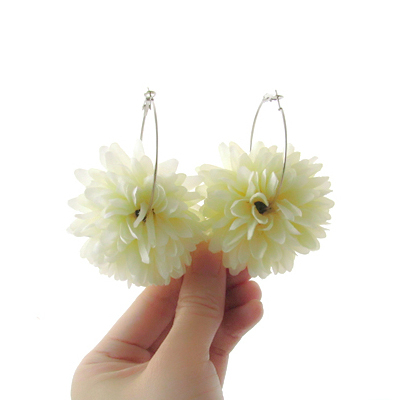 特价不包邮费 海边度假必备影楼写真鸡蛋花 花朵耳环耳饰