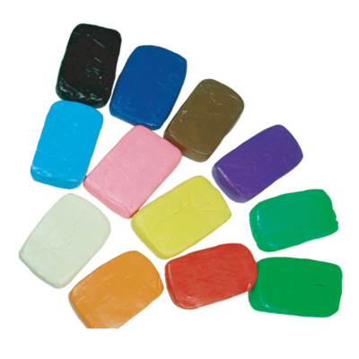 幼儿园小班中班大班早教玩具手工制作diy材料大块橡皮泥无毒12色