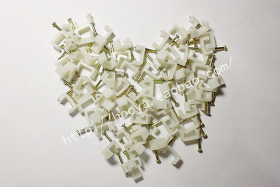 特价电线卡子固线钉钢钉线卡塑料电线卡网线护套线电视线线卡