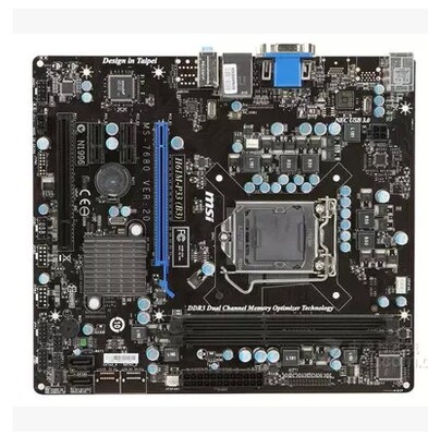 行货 微星 h61m-p33(b3) 全固态 h61主板 1155针 支持22nm i3 i5