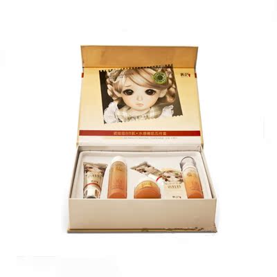 韩纪 瓷娃娃bb肌 水感嫩肌五件套 光感雪肌5件套正品特价促销包邮