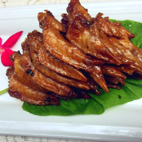 火焰鸡翅尖 光头阿爸私房菜 聚会小吃无添加 即食解馋