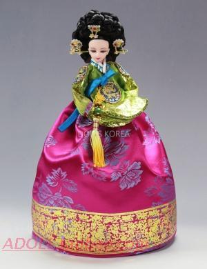 预定youn ji胭脂/韩国传统娃娃关节体/仁顺王后