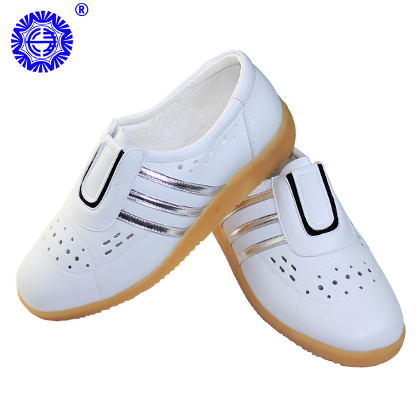 【正品】长寿牌门球鞋 cs-105 门球专用门球鞋 真皮面/牛筋底 新