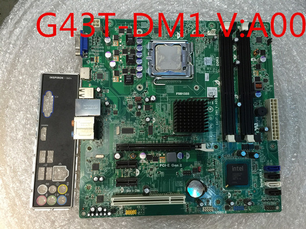 dell/戴尔inspiron 560 560s主板 g43t-dm1 v:a00 g43秒g41 380