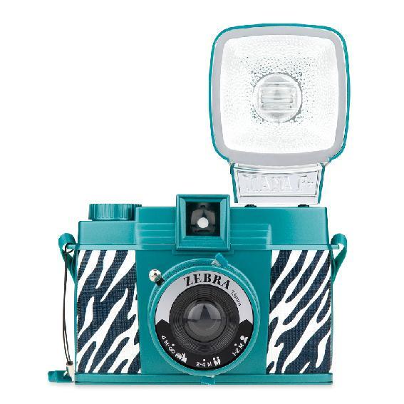 lomo相机 相机 闪灯 diana f  zebra 情人节特别版本相机 斑马纹