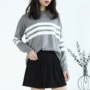 [Ice Point thẳng xuống] 包邮 Tôi # 24 Phiên bản Hàn Quốc của áo len dệt kim thời trang mùa thu áo sơ mi mỏng mới áo len nữ form rộng