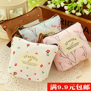 Hàn Quốc Creative Women Canvas Dễ thương Coin Purse Túi chính Ví nhỏ Túi tiền khuyến mại Đặc biệt