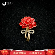 Quà tặng ngày của mẹ Hoa cẩm chướng Trâm Phụ kiện phụ nữ Nhật Bản và Hàn Quốc Khí chất Joker đơn giản Corsage cardigan Pins Phụ kiện