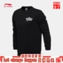 Li Ning áo len thể thao nam loạt thời trang áo thun dài tay cổ tròn thể thao giản dị AWDM889 áo hoodie pikachu