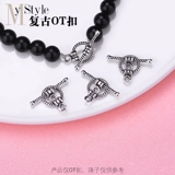 Ретро браслет, ожерелье, бусины, аксессуар, аксессуары, серебро 925 пробы