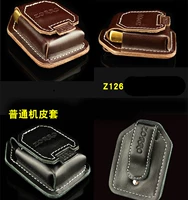 Зажигалка на керосине, кожаные аксессуары, черный универсальный чехол, Z126, 126b