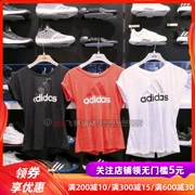 Áo thun nữ mùa hè ngắn tay Adidas lưới mới nhanh khô thoáng khí thể thao BK5067 5072 5062 - Áo phông thể thao