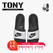 Nike Benassi Jdi Nike Black and White Hook Dép và dép thể thao 818736-011