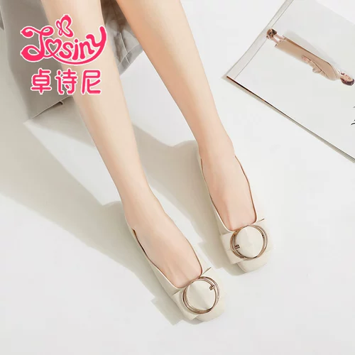Zhuo Shini Summer Women's Shoes Single обувь одиночная обувь новая переговоры основаны основанные каблуки повседневная обувь легкая мода мода