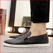 Một đôi giày lười trắng khử mùi trắng thấp giúp giày đi mưa cho nam mang giày mùa hè giản dị cho nam - Rainshoes