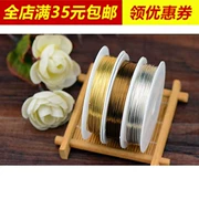 Amano DIY Phụ kiện trang sức 0,1-2,0mm dây vàng và bạc đồng trang phục mũ nón chất liệu nóng đặc biệt giá thấp - Phụ kiện tóc