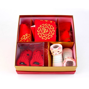 Детская санбао 6 -купальница Tiger Head Head Shoes, обувь потомков, обертка живота, шляпа, носки, свадебная невеста замужние припасы
