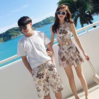Bộ đồ bơi cặp đôi hai mảnh phiên bản Hàn Quốc của bộ đồ bơi đôi 2019 mới dành cho người yêu áo tắm mùa hè - Vài đồ bơi 	đồ đi biển đôi	