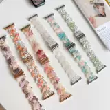 Apply Apples9 Apple Watch Brap New Butterfly Resin Iwatch876se54 Light and Fresh Wome