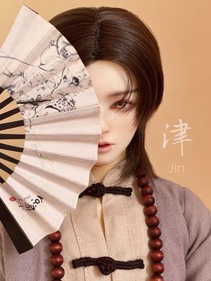 taobao agent Spot Uncle's BJD Wig 3 -point Small 3 -point Uncle High -temperature silk wig Hord hook wig