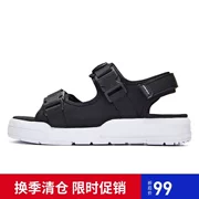 361 sandal nữ đích thực 2019 hè mới nhẹ thời trang khóa đen giày đi biển nữ 581926729 - Giày thể thao / sandles