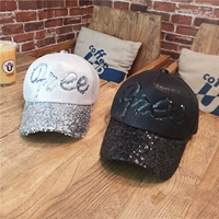 Кепка, универсальная шапка, летние модные блестки для ногтей, бейсболка, в корейском стиле, 2018, новая коллекция