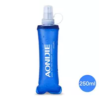 Gấp chai nước mềm Túi nước mềm bằng nhựa dùng để chạy việt dã leo núi chạy nước chai 250 500ML - Ketles thể thao bình nước thể thao nike	